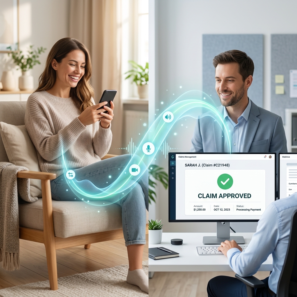 Happy claim process connection